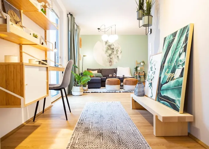 Green & cozy apartment - 15 min to city center
